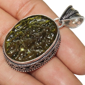 Pendentif moldavite Etsy France