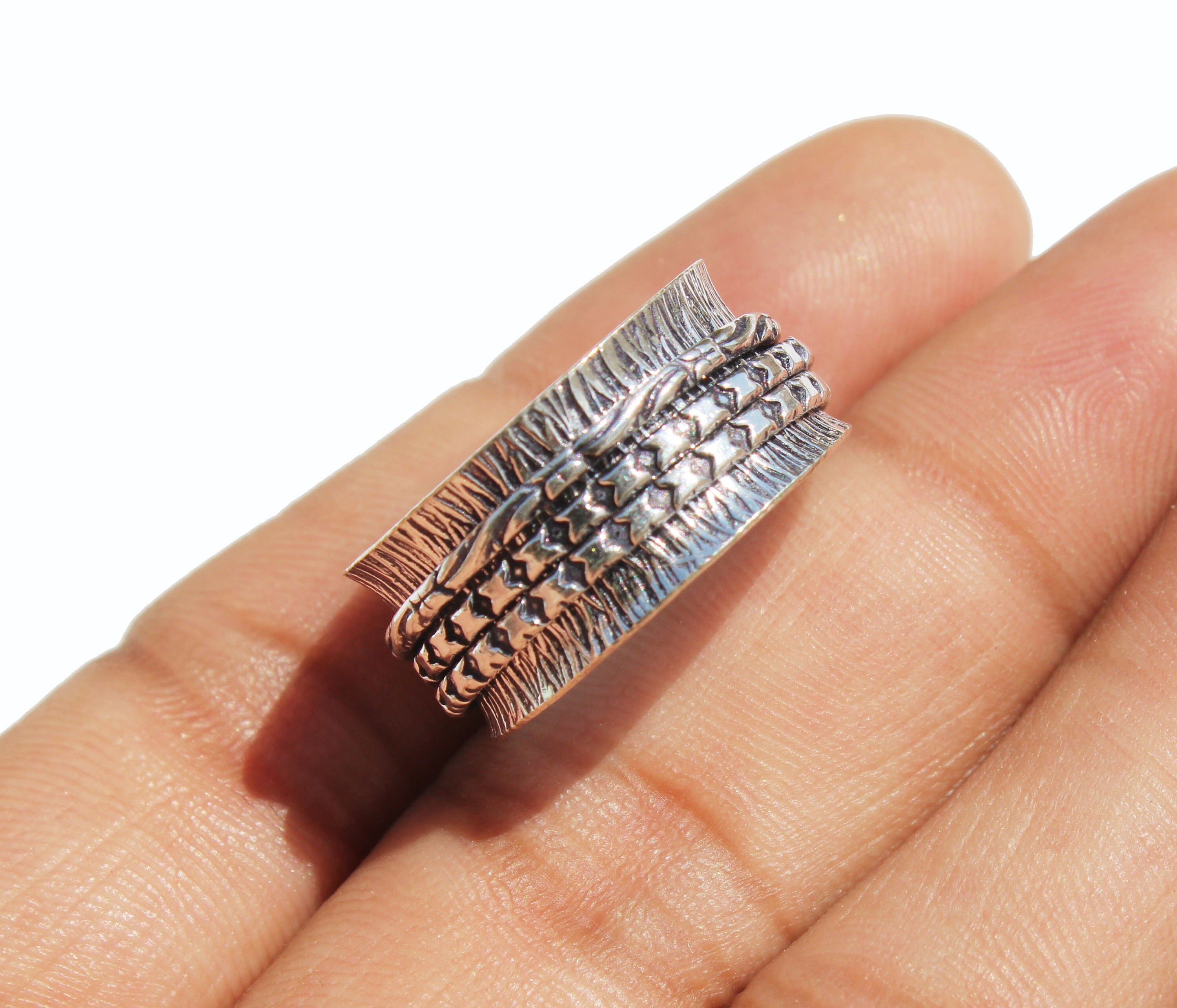 Designer Spinning Spinner Ring Meditation Ring Designer Ring