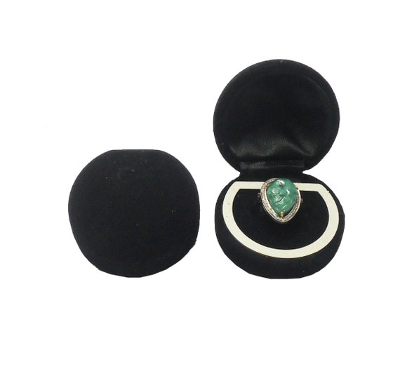 small velvet ring box