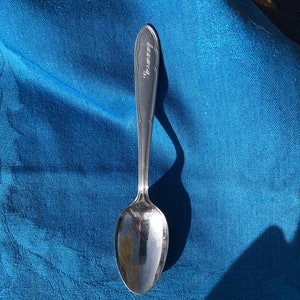 Engraved Teaspoon, "Germany", Stainless Steel, Silburit