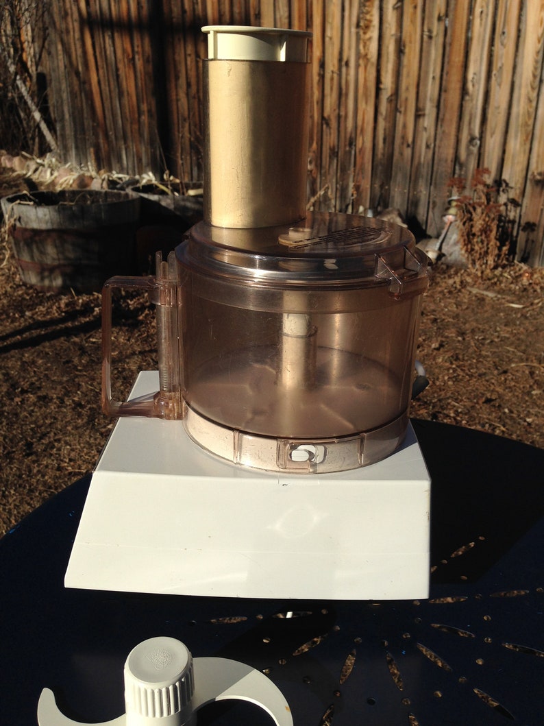 Early Model Cuisinart Food Processor Etsy