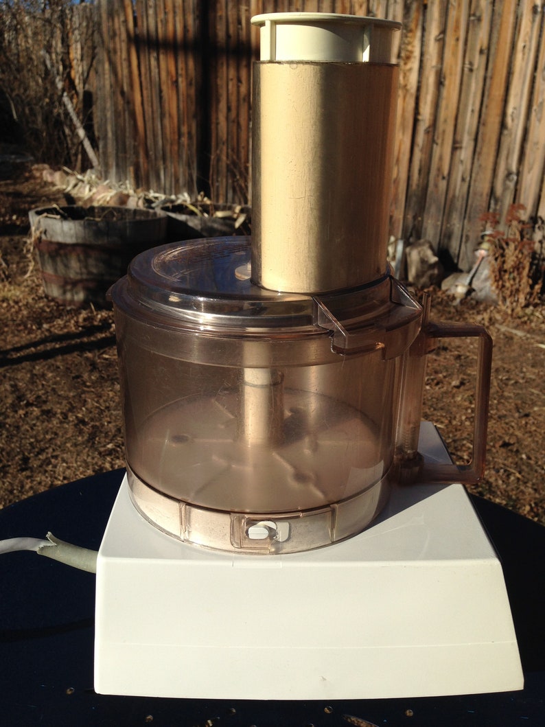 Early model Cuisinart Food Processor Etsy