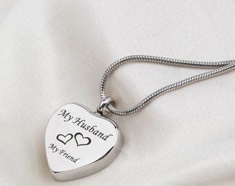 Husband urn necklace best sale