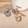 Lapel Pin Men - Memorial Lapel Pin - Custom Photo Lapel Pin - Lapel Pin with Photos - Funeral Lapel Pin Memorial Gift Personalized