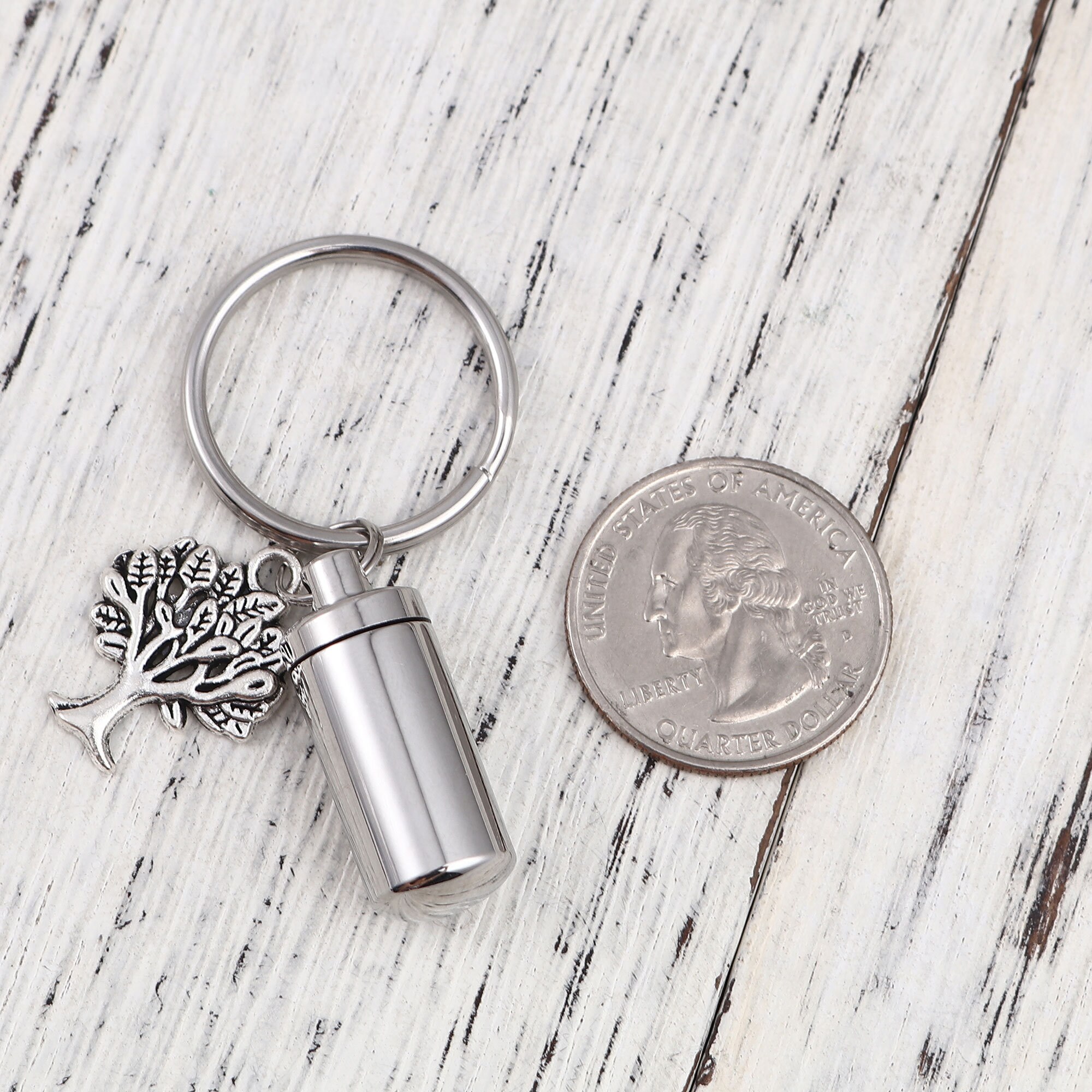 Cremation Keychain for Ashes Personalized Cremation Urn Etsy Canada