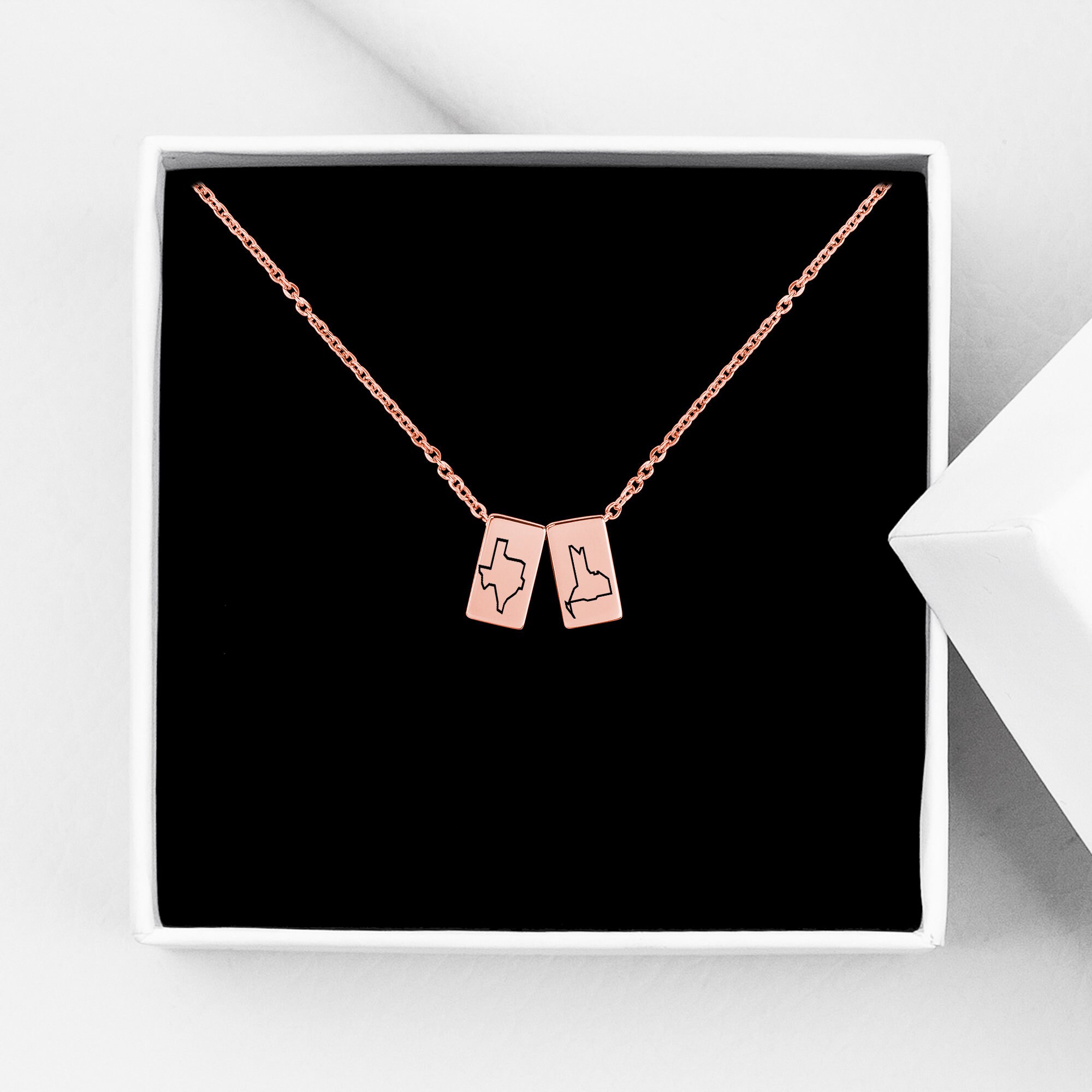 【ANOTHERYOUTH】関税/送料込み cube necklace Dainty Gold Cube Necklace, Layered Minimalist Geometric