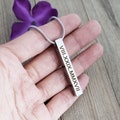 Personalized Cremation Urn Necklace for Ashes, Custom Bar Memorial Engraving Necklace Jewelry for Human or Dog Pets Ashes,Loss of Dog Gift