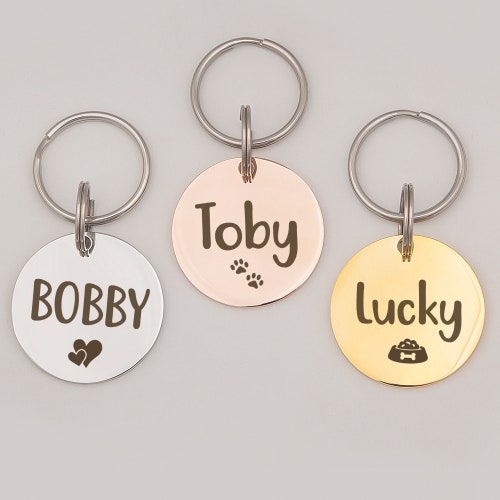 Personalized Picture Dog Tag Name Dog Tag for Dogs Etsy