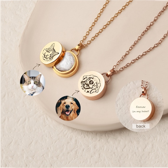 Pet keepsake necklace discount
