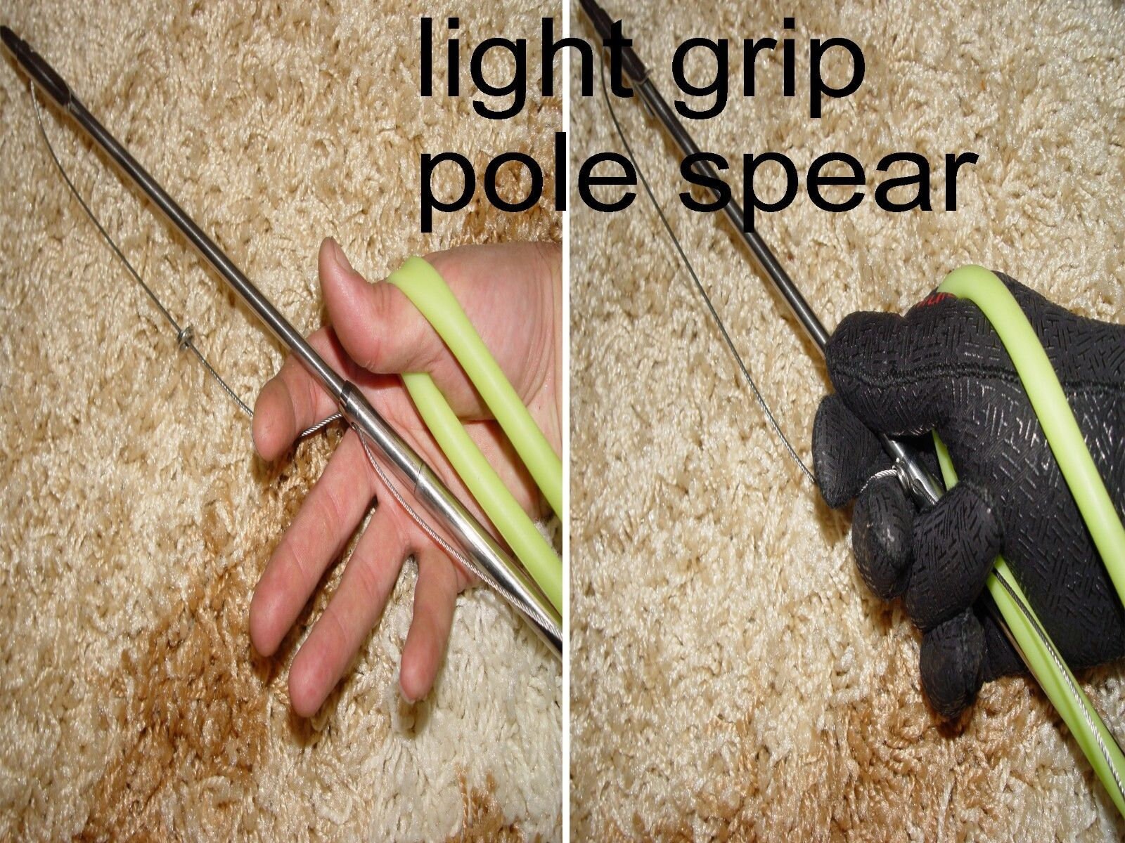 Stainless steel Pole Spear 7 feet 3 sections slip tip Etsy