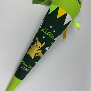 Mochila escolar XL Pikachu de tela con cartón en blanco 85 cm NUEVO1901