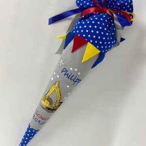 Bolsa escolar para azúcar, excavadora de tela, incluye cartón en blanco, 70 cm ST7171