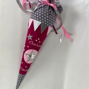 Mochila escolar sugar bag estrella de tela con purpurina incluido cartón en blanco 70 cm ST7207
