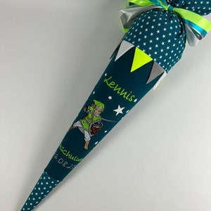 Mochila escolar XL bolsa de azúcar Zelda de tela con cartón en blanco 85 cm NUEVO1901