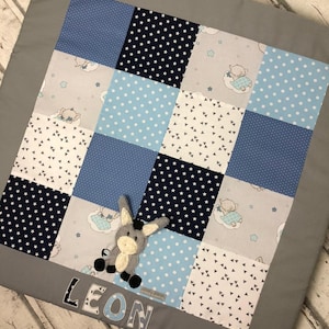 Baby blanket/playmat *Patchwork donkey* KRD3025