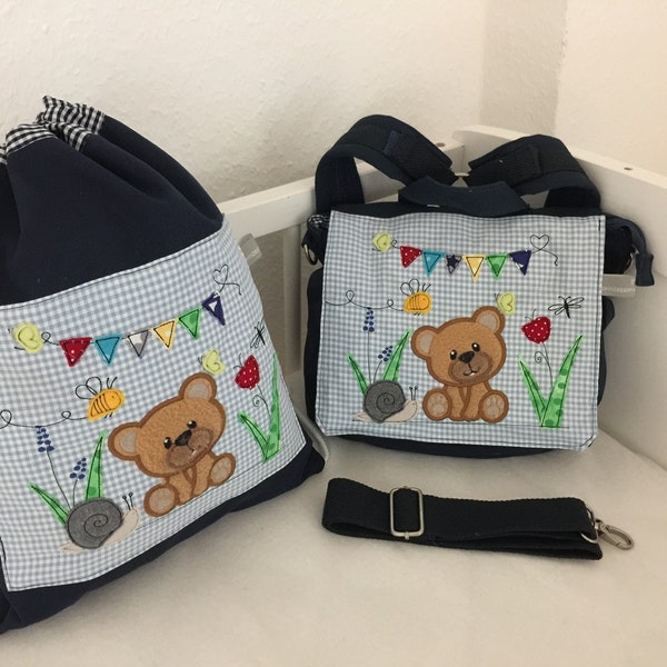 Nursery Backpack+ Gym Bag Teddy KTS0222
