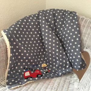 Kuscheldecke *Feuerwehr* KD1301