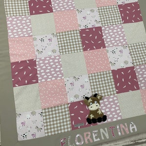 Baby blanket/playmat *patchwork cow* KRD3027