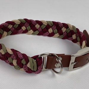 Paracord dog collar HHB0003