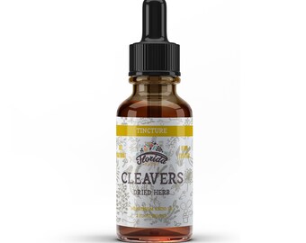 Cleavers Tincture, Organic Cleavers Extract (Galium aparine) Dried Herb