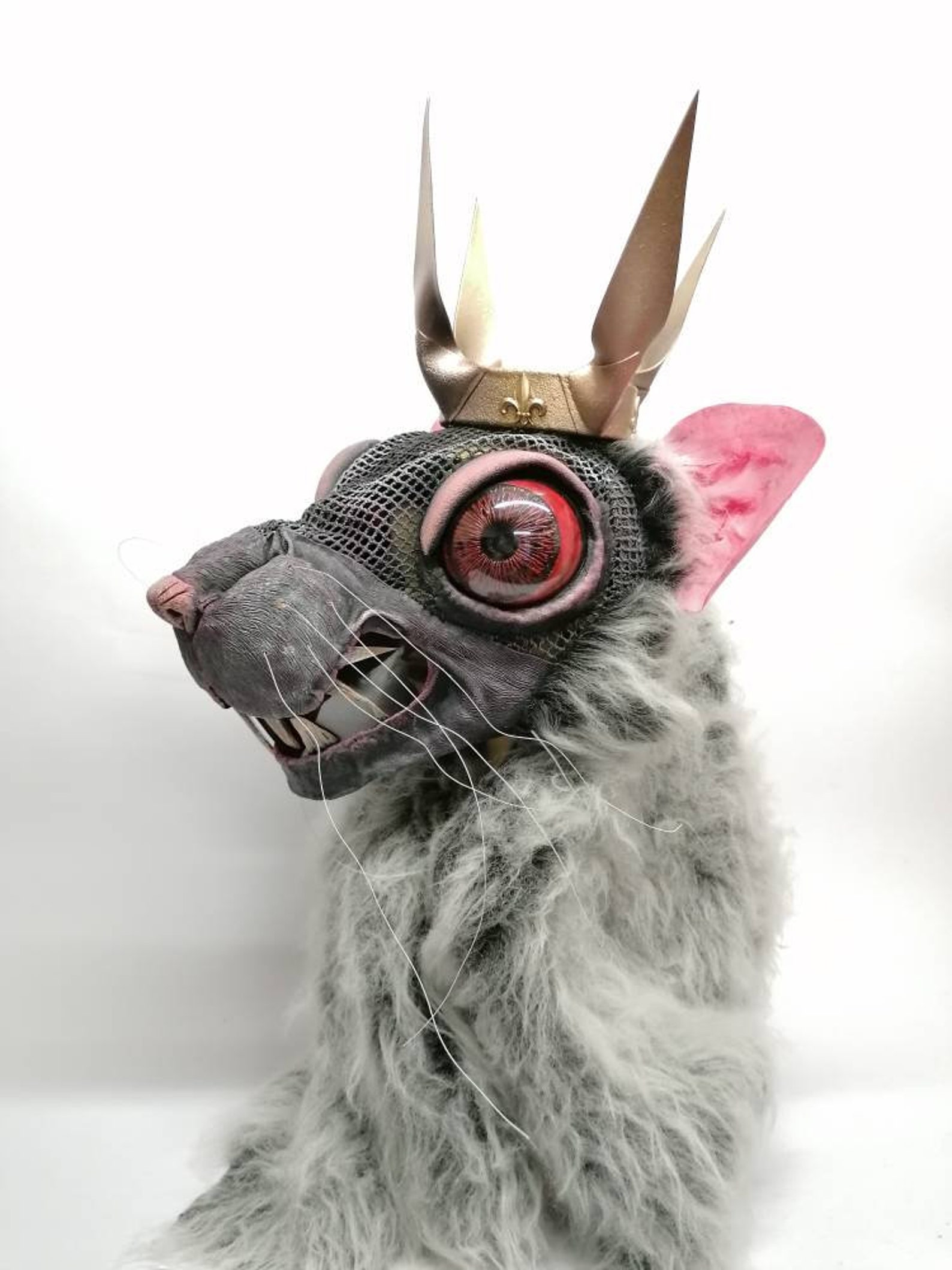 Nutcracker Rat King Mask for Ballet and Theatre. Lightweight - Etsy