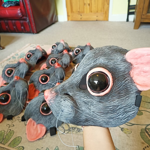 Rat Mask - Etsy
