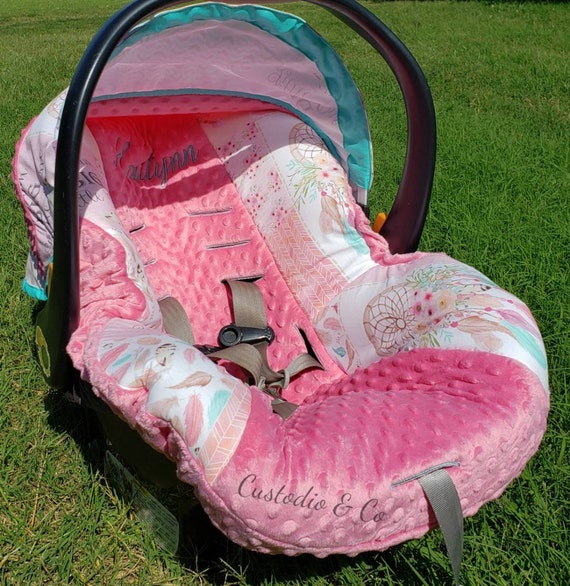 Boho Cat Infant Canopy Cover Feather Infant Cat Canopy Cover