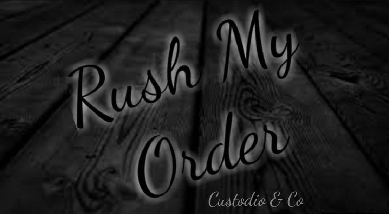 Rush My Order
