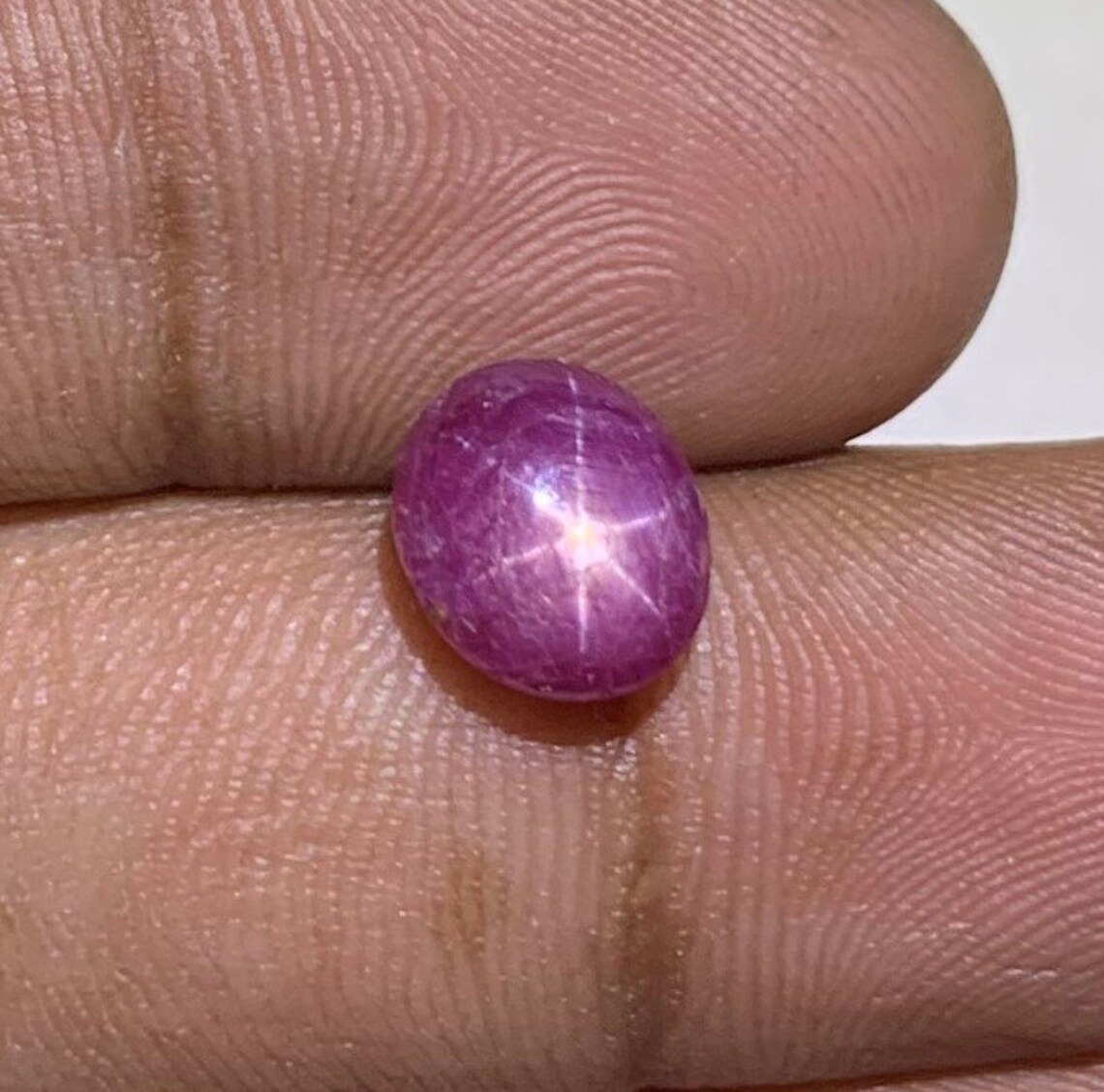 4.3 Cts 100 Natural Red Star Ruby Cabochon Gemstone With Rare Etsy UK