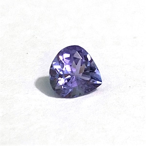 Piedra preciosa de tanzanita natural de 0,78 cts con corte facetado en forma de corazón, piedra suelta de excelente corte, tamaño 6 x 6 x 3,5 mm, hermosa piedra de joyería de tanzanita