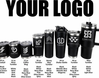 Corporate Gift, Custom Logo Tumbler, Insulated Tumblers, Closing Gift, Promotional Items, Custom Tumbler, Laser Engraved, Travel Mug, Cup