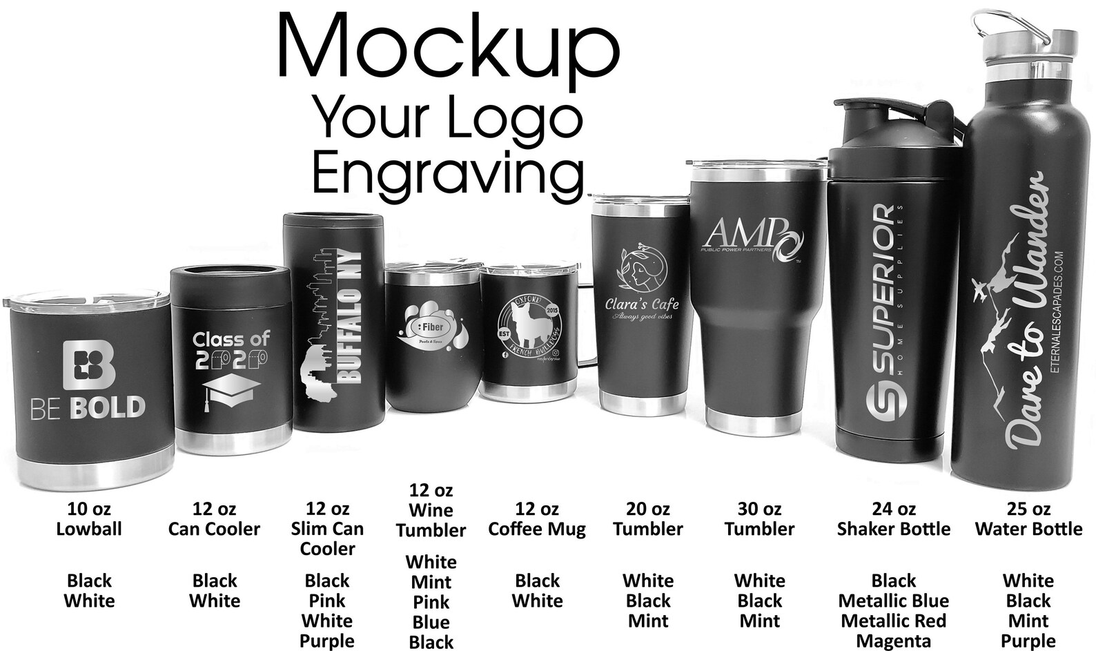 Corporate Gift Custom Logo Tumbler Insulated Tumblers Etsy