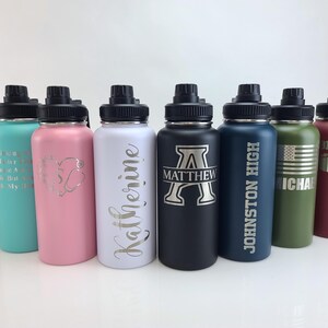 Vaso personalizado grabado a medida, taza de café de viaje, regalo personalizado, vaso térmico para café, vaso con monograma, tazas personalizadas, 20 oz 30 imagen 9