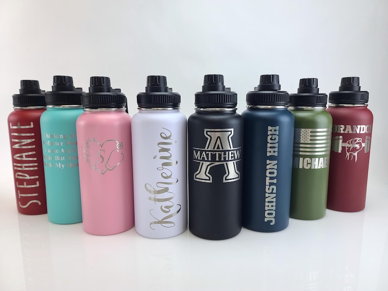 Vaso personalizado grabado a medida, taza de café de viaje, regalo personalizado, vaso térmico para café, vaso con monograma, tazas personalizadas, 20 oz 30 imagen 9