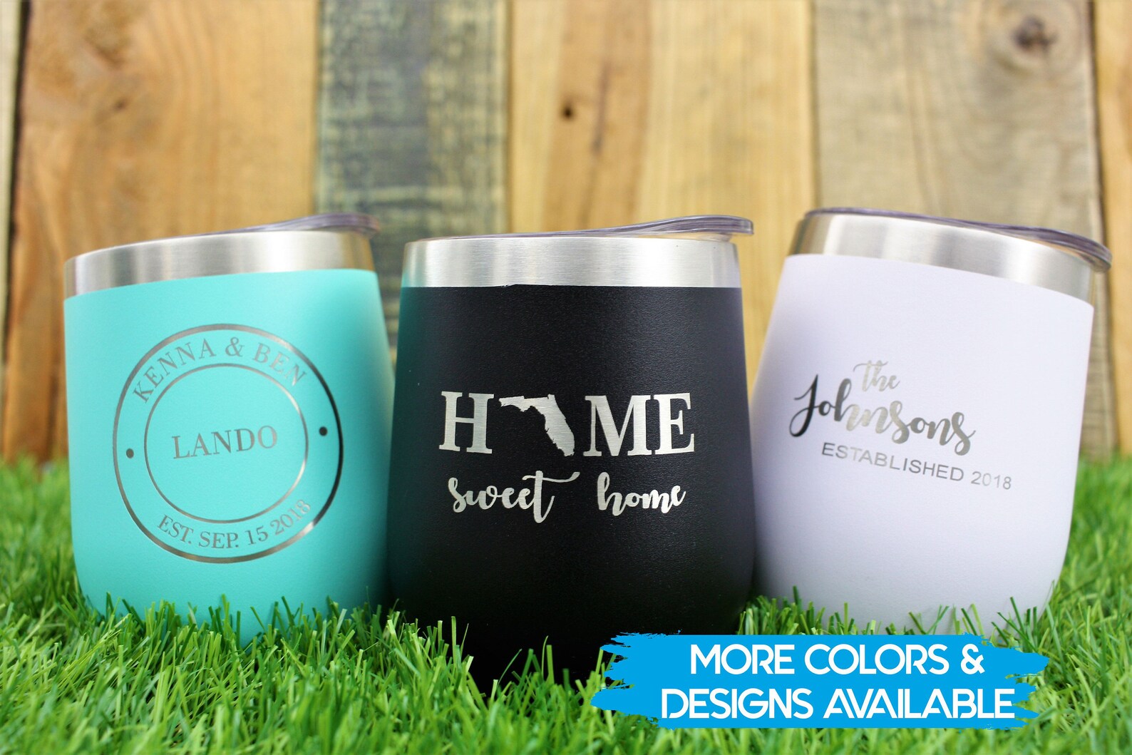 Personalized Wine Tumbler With Name Monogram Wine Glass Etsy