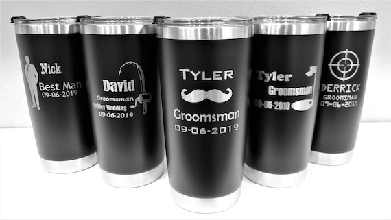 groomsmen yeti cups