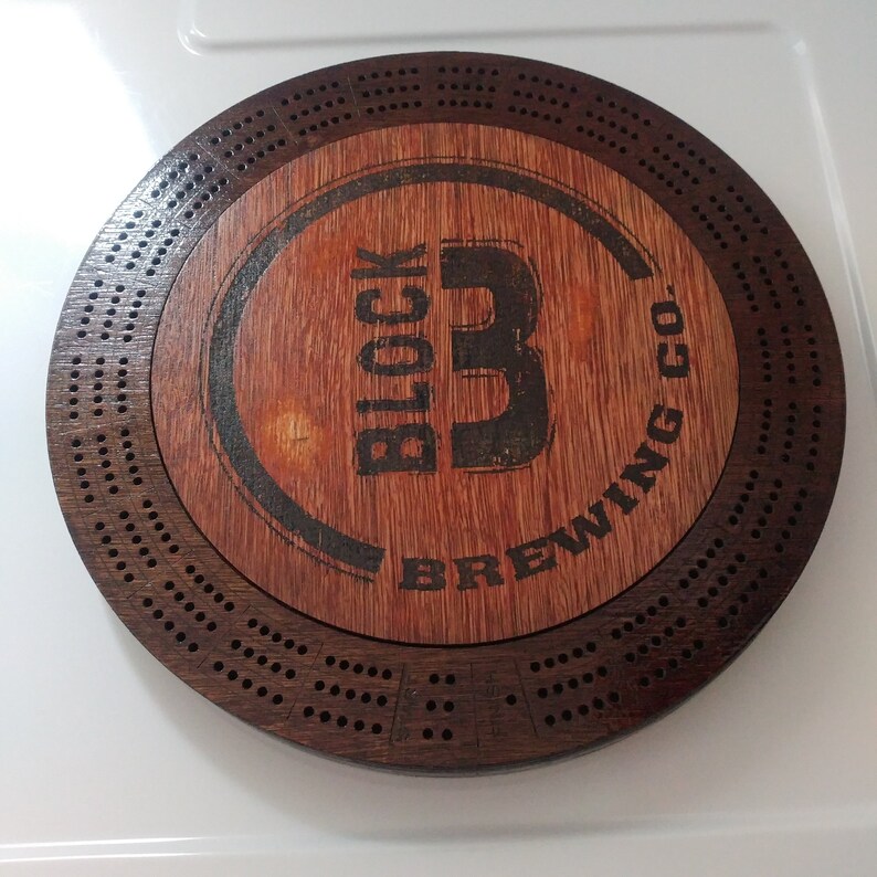 Rustic Handmade Custom Personalized Cribbage Board Etsy Canada