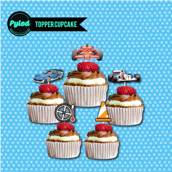 Diy Print At Home Cars Hot Wheels Cars Hot Wheels Cupcake Etsy