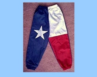 Texas Flag  Kid's Windbreaker Pants designed by Stately for just the cutest way to say I am from the Lone Star State