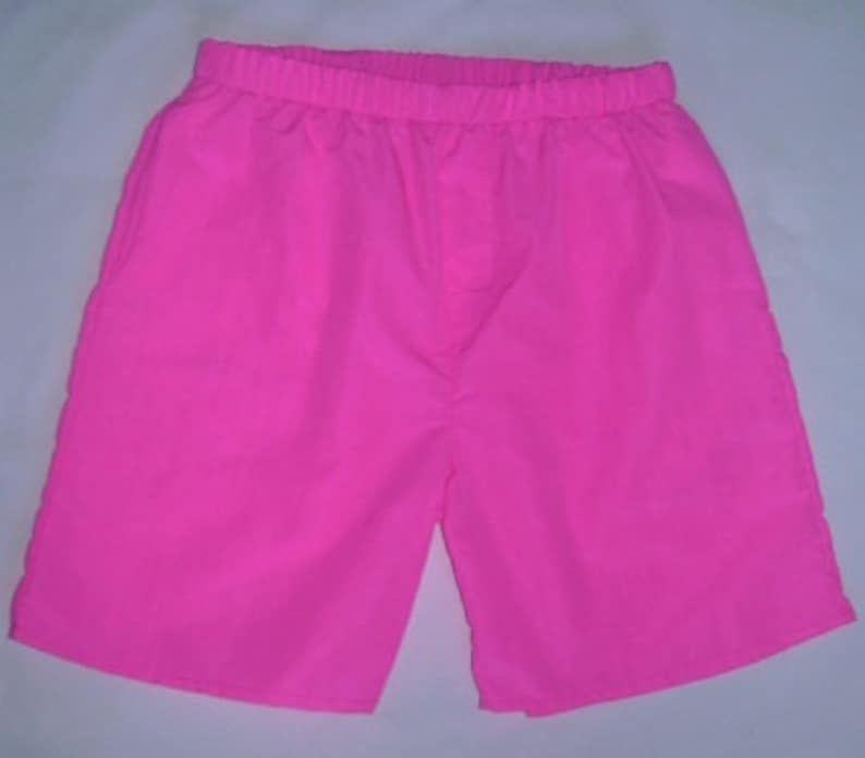 Men's pink shorts by StatelyFlagClothes image 1