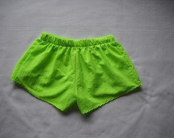 Green Low Rise Shorts by StatelyFlagClothes are designed to accent all figures