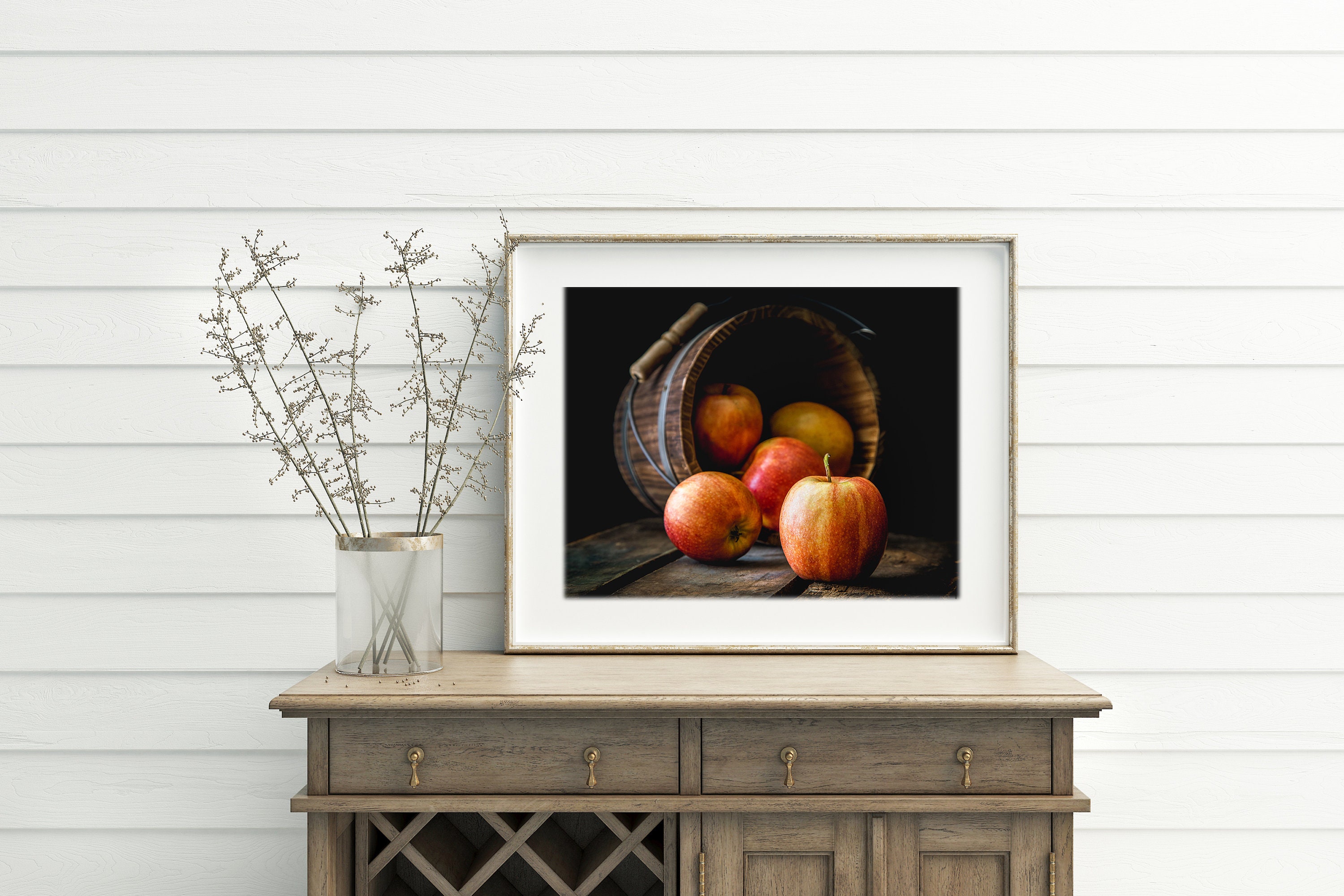 Apple, Still Life, Fine Art, Photography Print, Kitchen