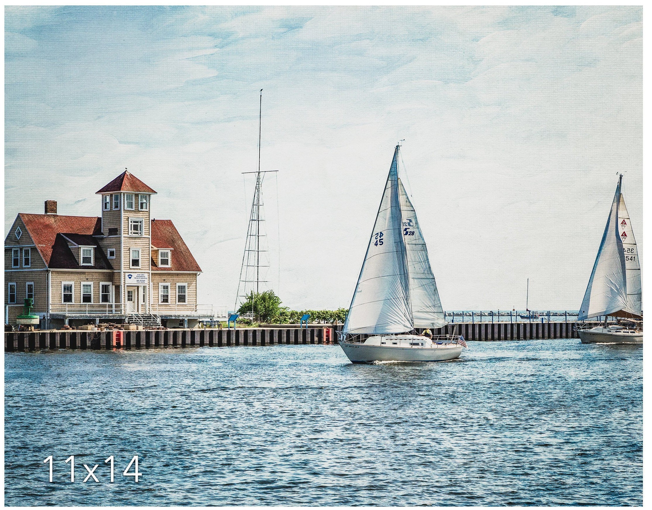 Velero Vela Decoración del hogar Decoración de la pared | Etsy