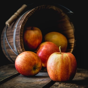 Apple, Still Life, Fine Art, Photography Print, Kitchen Decor, Rustic Decor, Home Decor, Autumn, Fall, Wall Art, Kitchen, Canvas Art