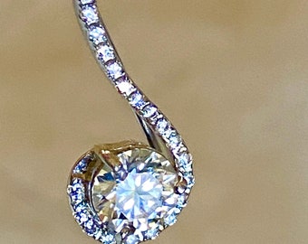 Fabulous 4 CTs. Dimond earrings