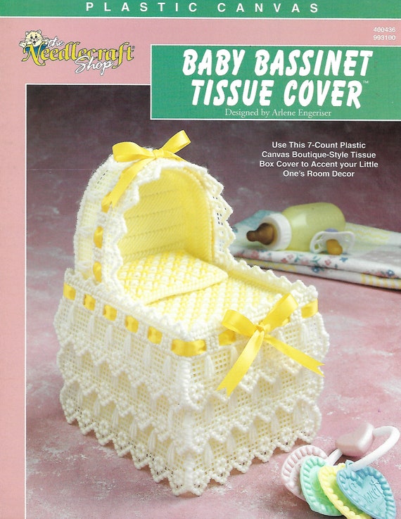 Needlecraft Shop 400436993100 Baby Bassinet Tissue Cover