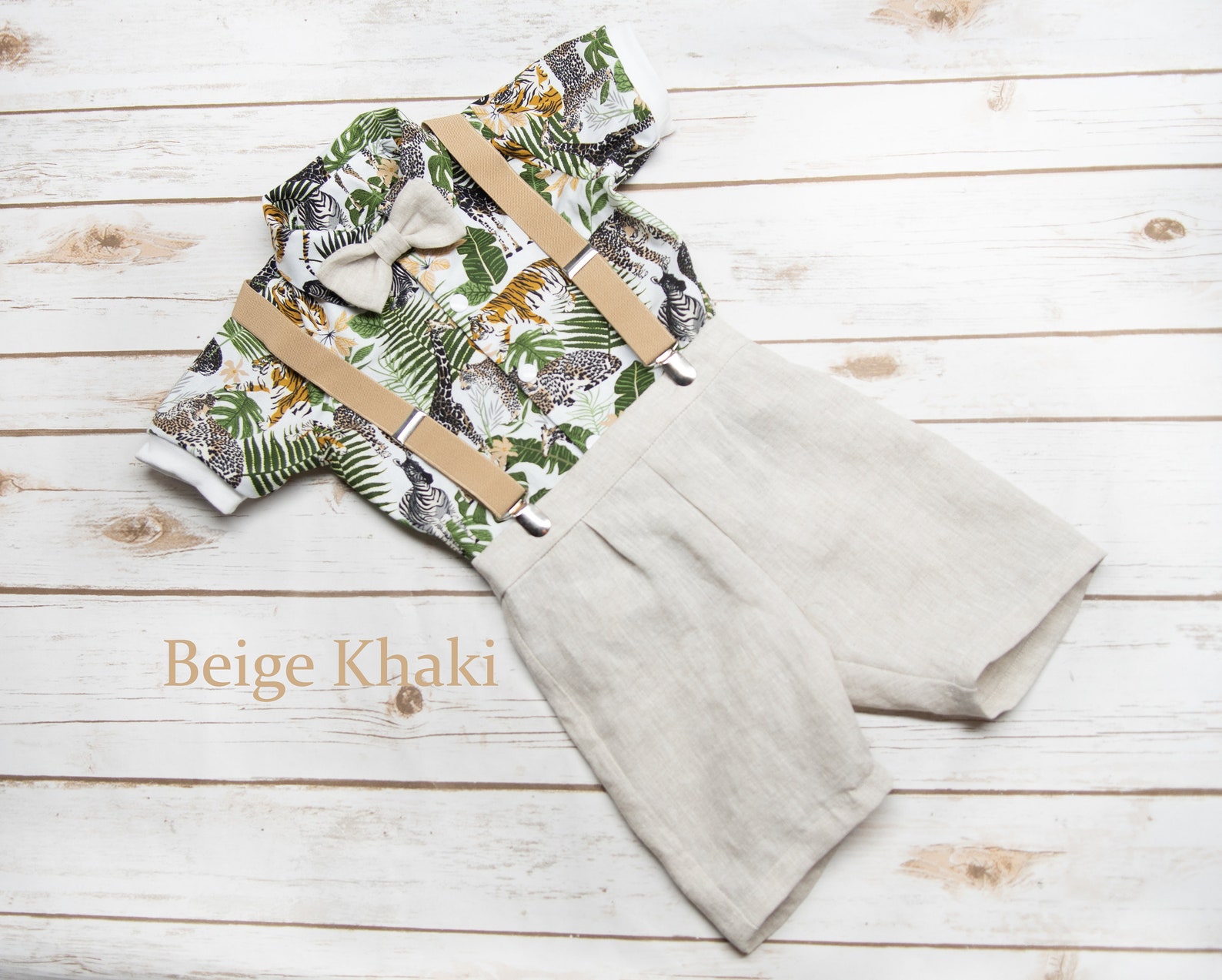 Safari Boys’ 2-Piece Set - Mint main image 0
