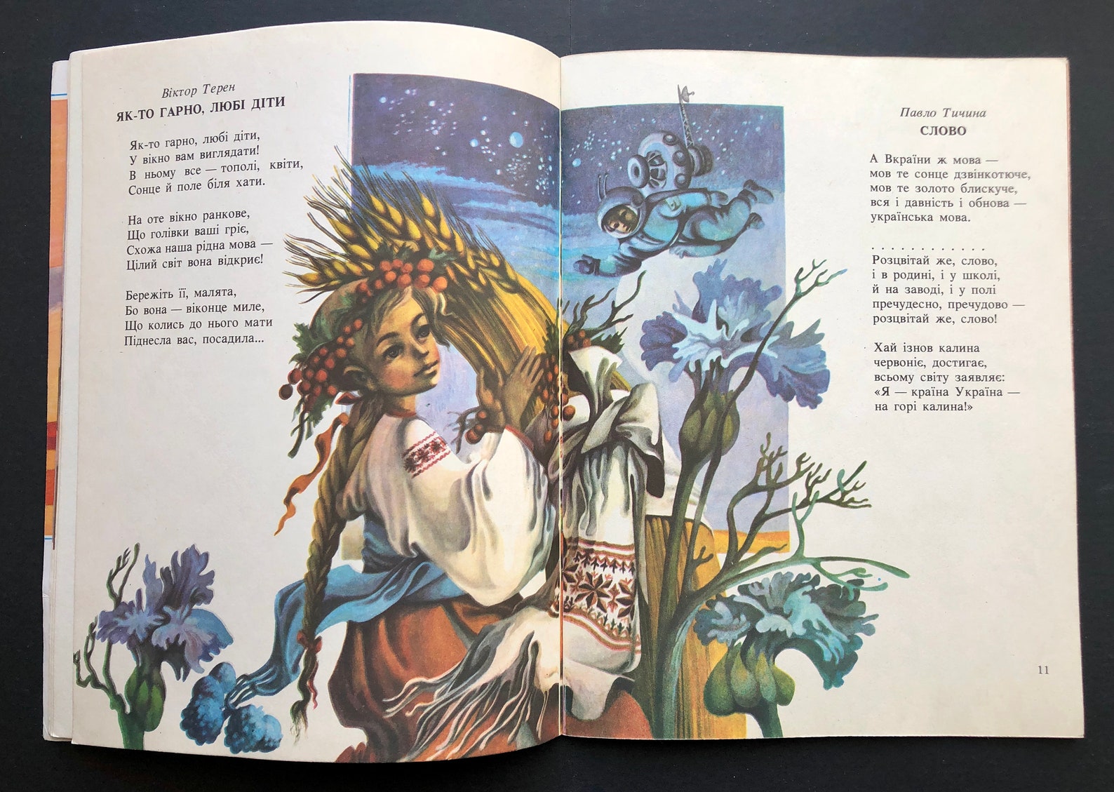 Vintage Ukrainian Children's Book. Kids poems and Alphabet Etsy