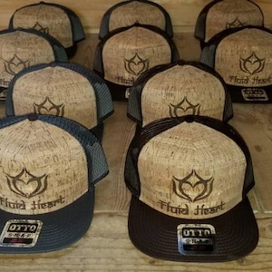 HATSOFCORK Custom Laser Etched Cork Hats With Your Logo
