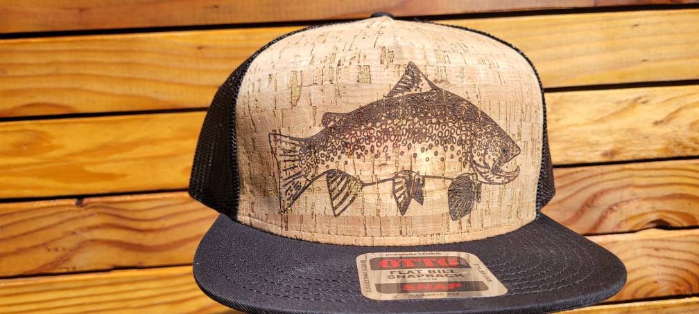 HATSOFCORK Trout cork hat fisherman fishing fish hat